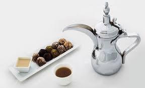 دلة (مع تمر وطحينة)